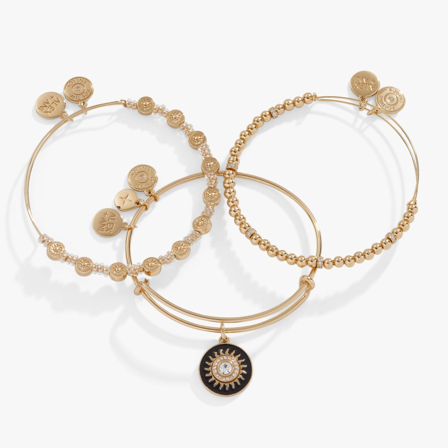 'Make Your Own Sunshine' Bangle Set of 3