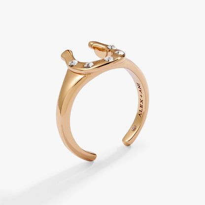 Lucky Horseshoe Ring