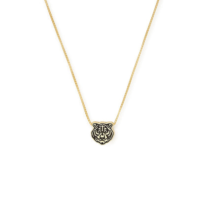 Tiger Head Necklace
