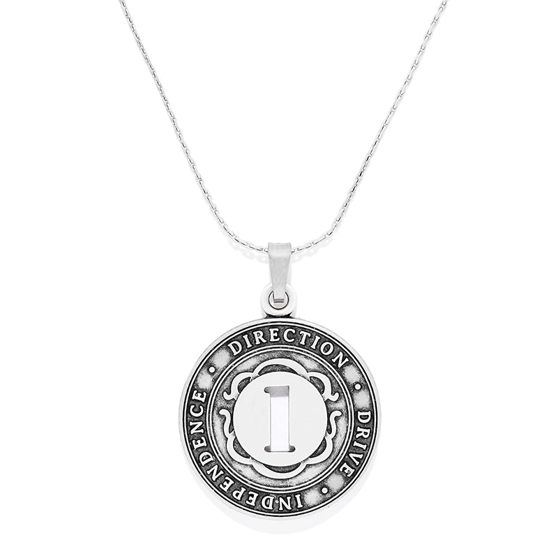 Number 1 Necklace, Expandable | Independence, Direction, and Drive