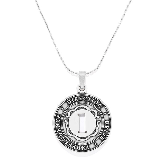 Number 1 Necklace, Expandable | Independence, Direction, and Drive
