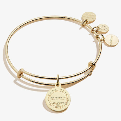 Number 11 Charm Bangle | Compassion, Communication and Intuition