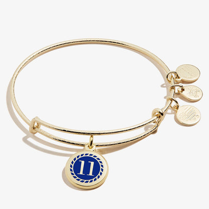 Number 11 Charm Bangle | Compassion, Communication and Intuition