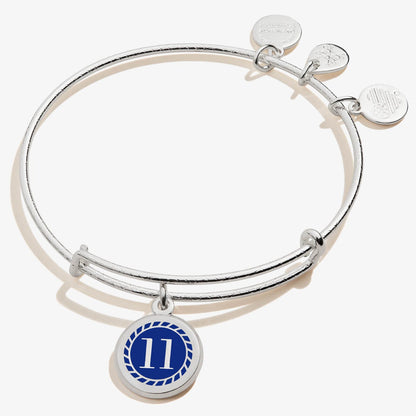 Number 11 Charm Bangle | Compassion, Communication and Intuition