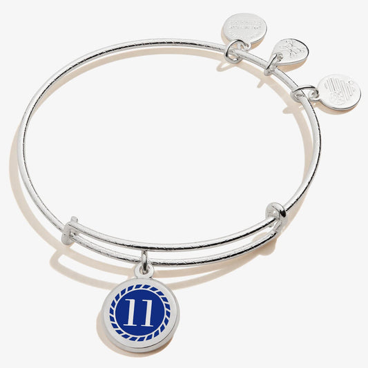 Number 11 Charm Bangle | Compassion, Communication and Intuition