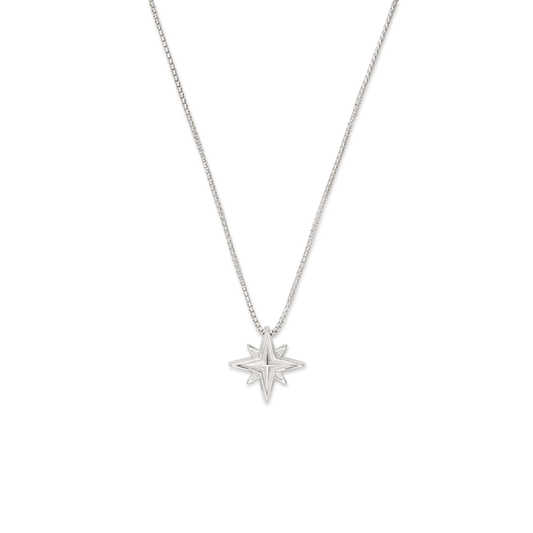 Wonder Woman™ Star Necklace, Silver