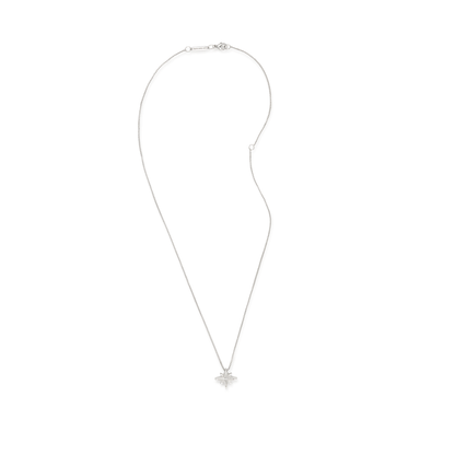 Wonder Woman™ Star Necklace, Silver
