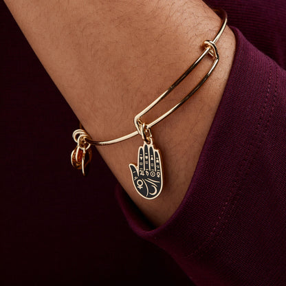 Good Fortune Palmistry Charm Bangle