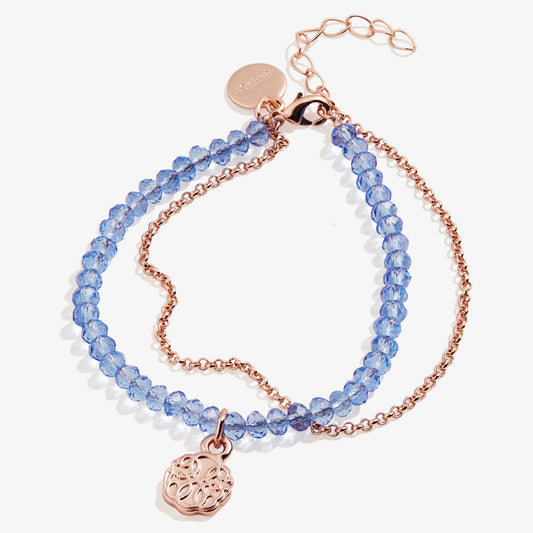 Path of Life Bead and Chain Bracelet