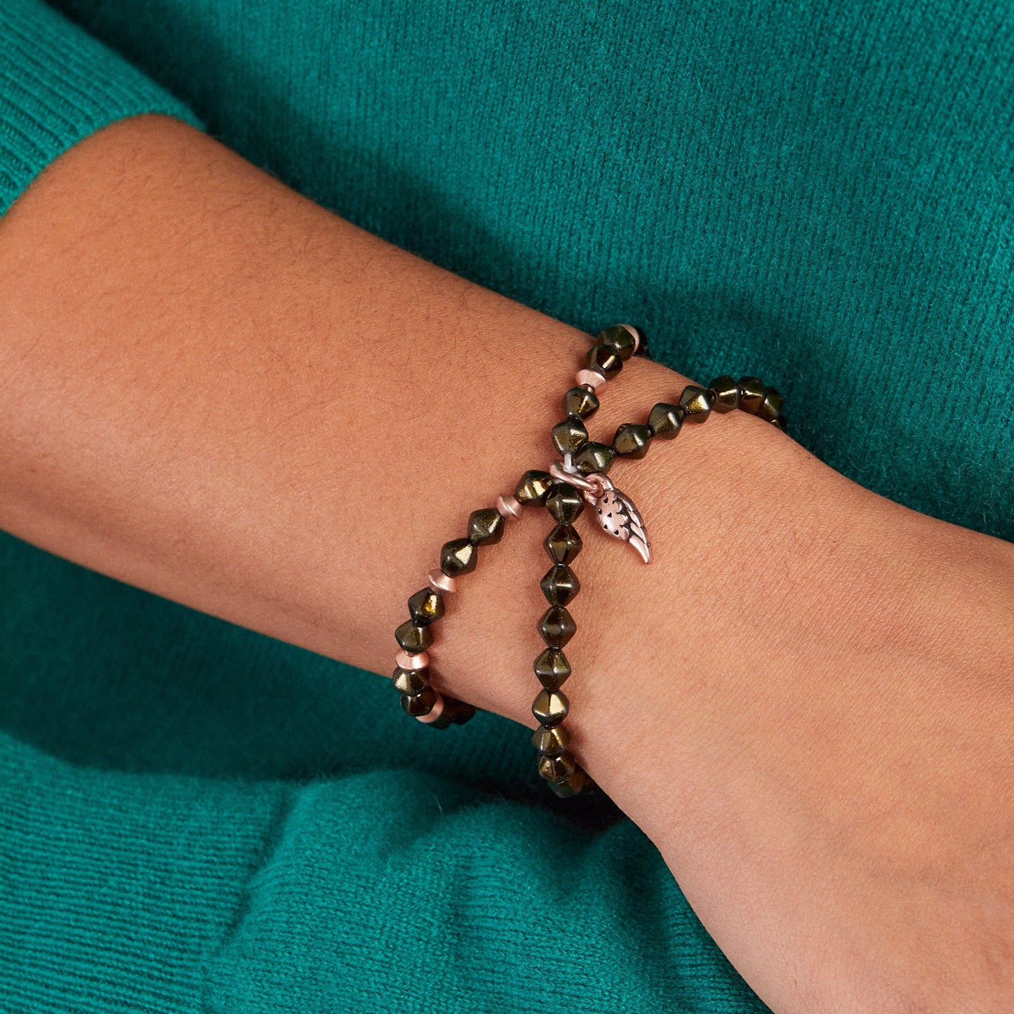 Token of Faith Angel Wing Stretch Bracelet